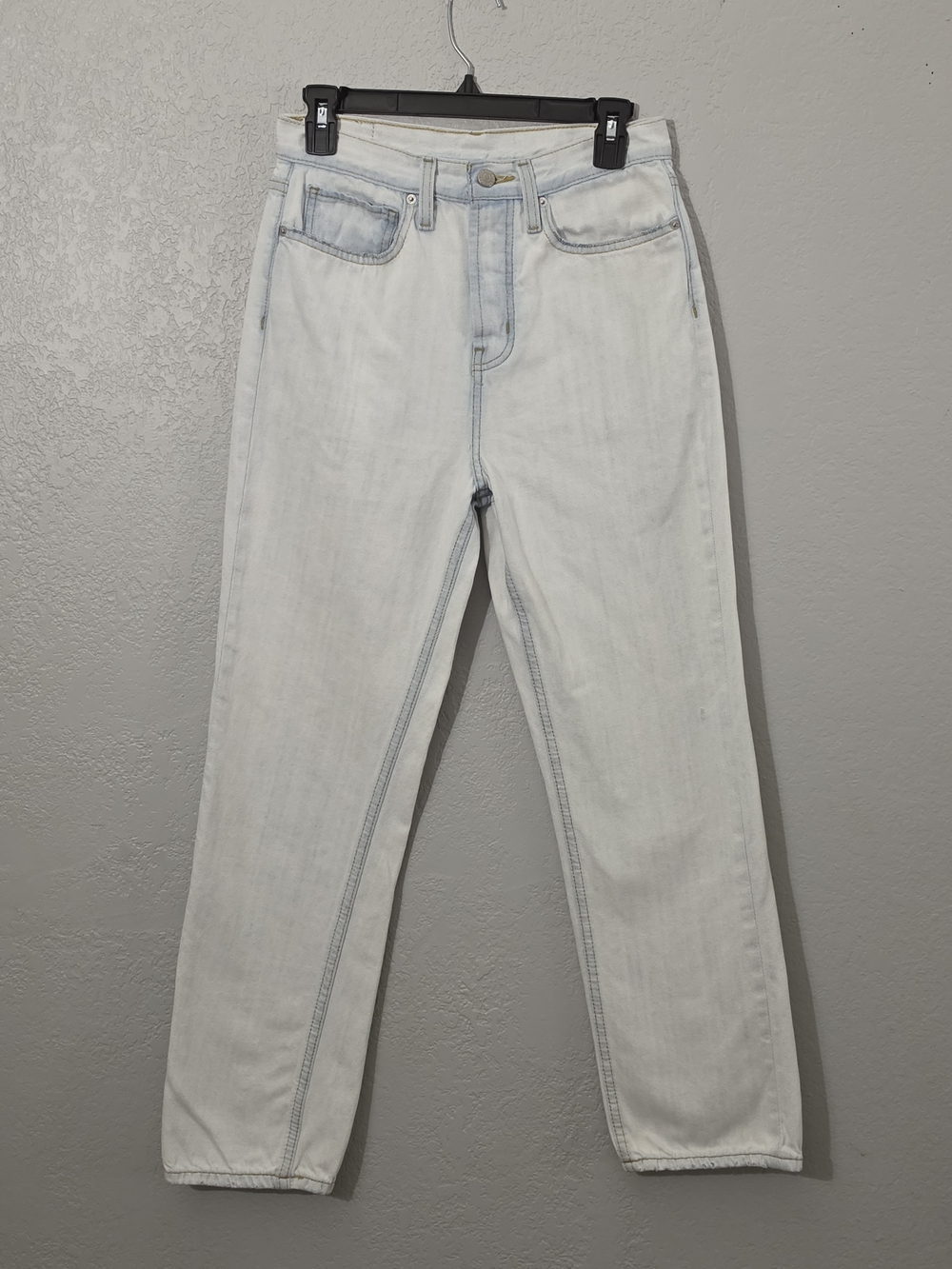 BDG Relaxed Straight Light Wash High Rise Jeans Womens Size 26